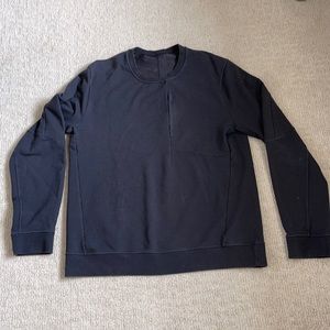 Lululemon sweatshirt.